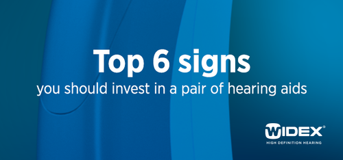 The top six signs you should invest in a hearing aid